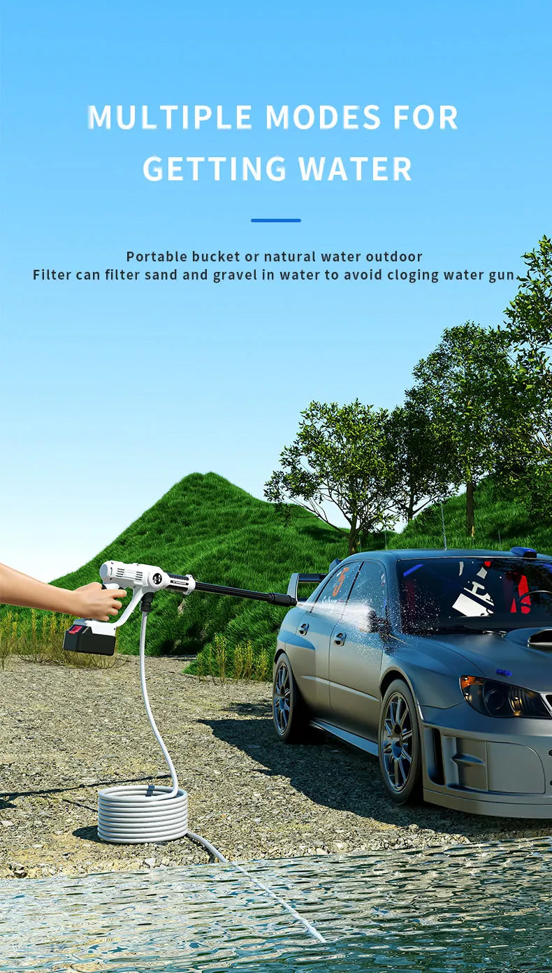 HyperTool Cordless High Pressure 21V Water Spray Gun (FH-WG210Y)