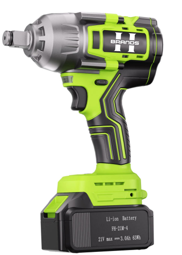 HyperTool 21V 1000nm High Torque Brushless Cordless Impact Wrench (FH-8621B)