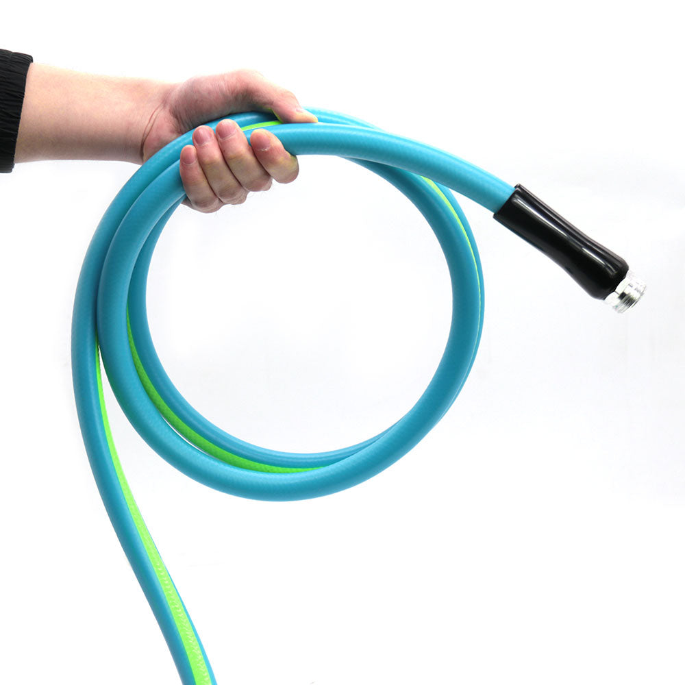 HyperHose Factory 25FT High Quality PVC and Rubber Garden Hose Hot Sale 3 -Layer PVC Hose Irrigation Water Hose for Garden