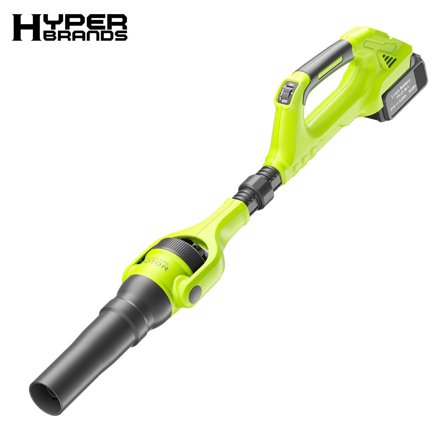 HyperTool Handheld Power Tools Portable Lithium Battery 40V Brushless Cordless Leaf Air Blower Machine